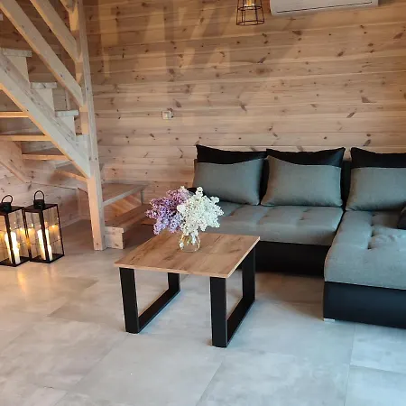 Vakantiehuis Sauna Balia - Nowa Osada Przy Plazy - Caloroczne Na Mazurach *